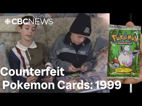 Counterfeit Pokémon cards flood Winnipeg - CBC (1999)