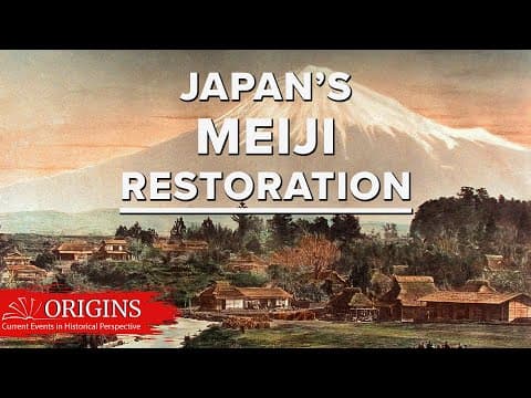 Japan's Meiji Restoration, 3 January 1868