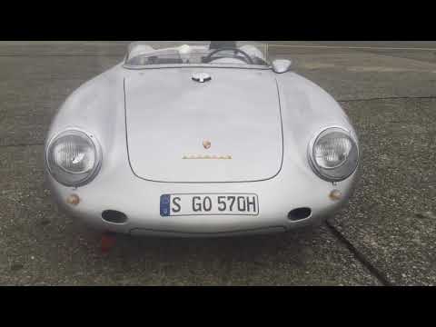 Original Porsche 550 Spyder from the Porsche Museum - In memoriam James Dean