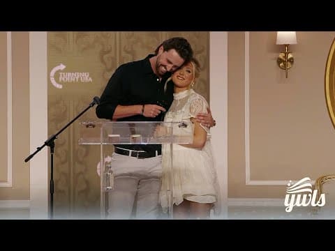 Onstage session with Riley Gaines at the 2025 women's summit