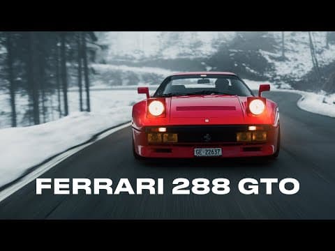 The Ferrari 288 GTO Driven By Alain de Cadenet - Homologation Specials