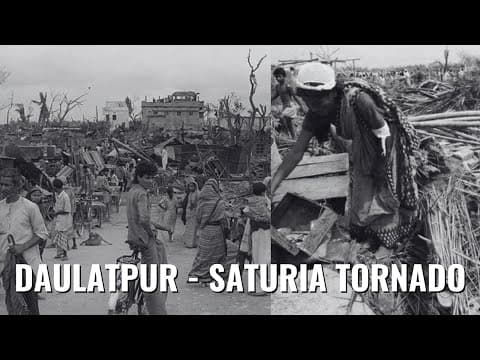The 1989 Daulatpur-Saturia tornado