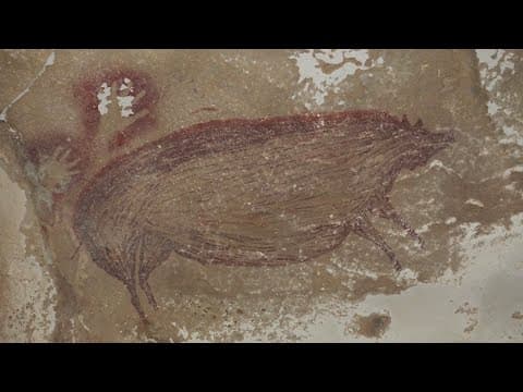The oldest cave art found in Sulawesi