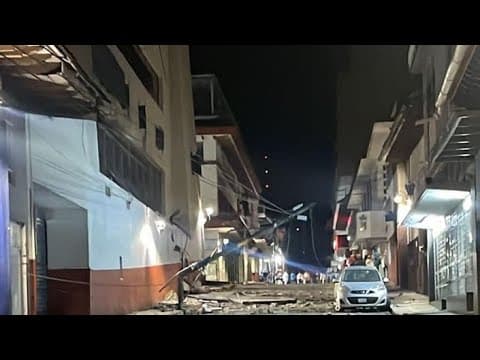 The 2022 Michoacán earthquake