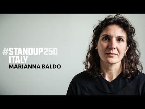 #StandUp250 Italy - Marianna Baldo