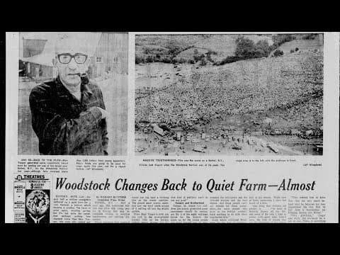 What hosting the festival cost Max Yasgur