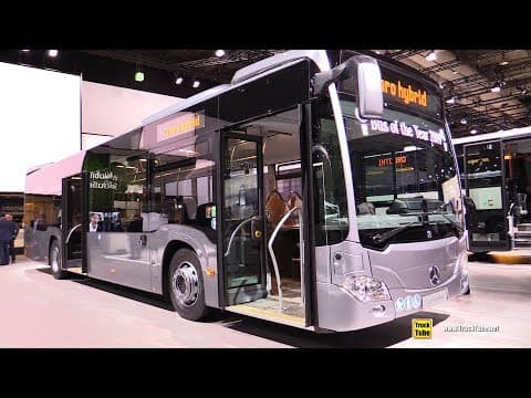2019 Mercedes Citaro Hybrid Bus - Exterior and Interior Walkaround - 2018 IAA Hannover