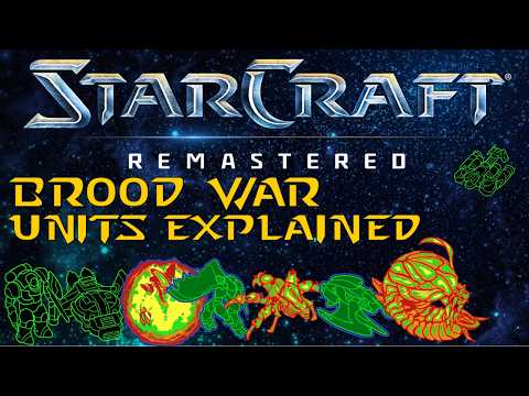 Every Brood War unit explained