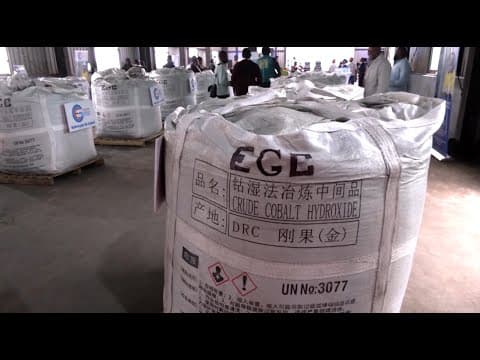 Congo produces its first traceable artisanal cobalt