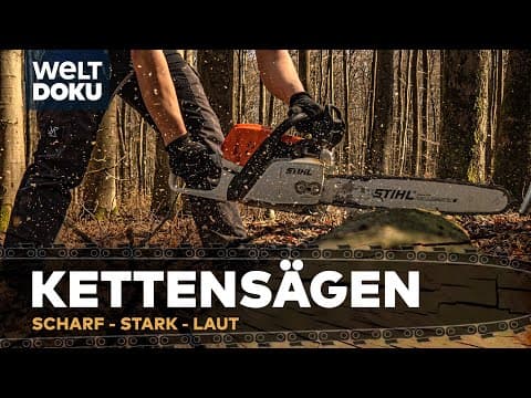 STIHL: Kettensägen im Einsatz - WELT documentary