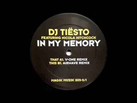 Tiësto feat. Nicola Hitchcock - In My Memory (V-One Remix) [Magik Muzik, 2002]