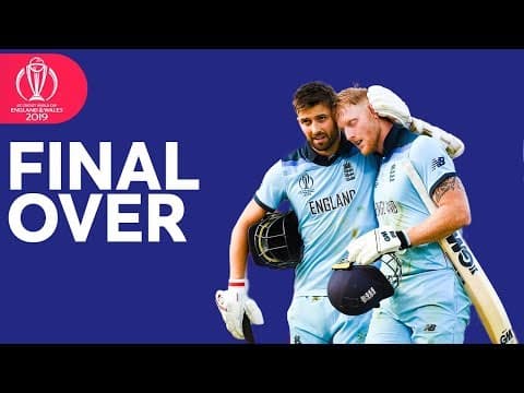 2019 World Cup - Super Over