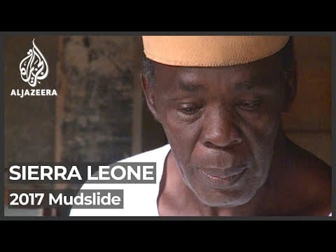 The 2017 Freetown mudslide