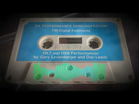 Yamaha DX Performance Demonstration - DX7 / DX9 - Audio Cassette (1985)