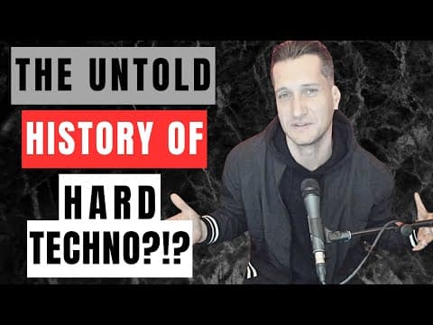 The Untold History Of Hard Techno (Early Detroit + 1990-1999)