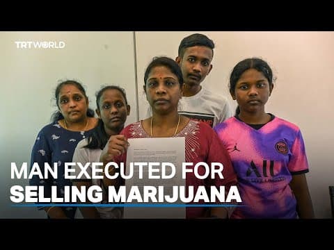 Singapore executes a man for cannabis trafficking