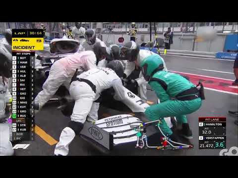 Formula 1 - The best Mercedes pitstop in the 2019 German GP