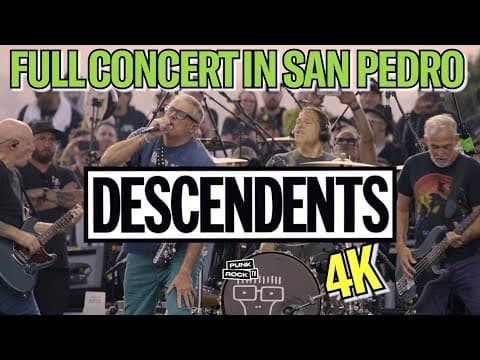 DESCENDENTS LIVE - FULL CONCERT, PID SAN PEDRO, OCTOBER 5TH, 2024 - NOFX LAST SHOWS - DAY 2 - 4K