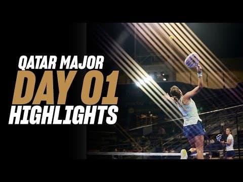Ooredoo Qatar Major Premier Padel: Day 1 - Round of 64 - Women's Highlight