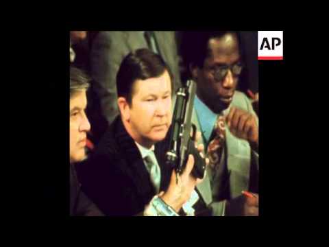 CIA Director William Colby Before the Senate Committee - Sept 1975 (AP)