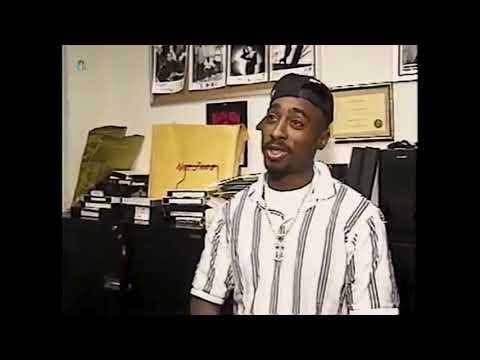 Tupac interviewed at the Death Row offices