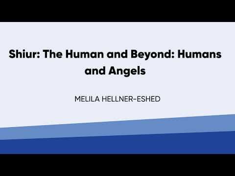The Human and Beyond: Humans and Angels