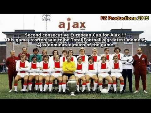 Ajax on the way to the 1972 European Cup