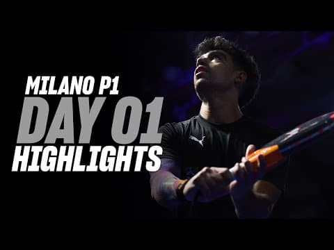Milan Premier Padel P1: Day 1 - Men's Highlight