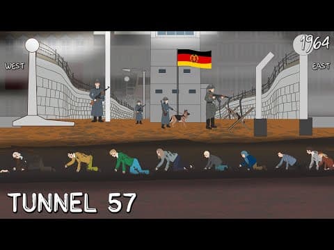 The great escape beneath the Berlin Wall