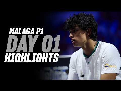 Malaga Premier Padel P1: Day 1 - Men's Highlights