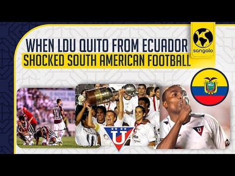 LDU Quito Win the 2008 Copa Libertadores