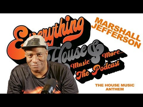 Marshall Jefferson on the making of Chicago house