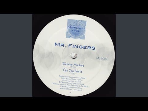 Mr. Fingers - "Bye Bye"