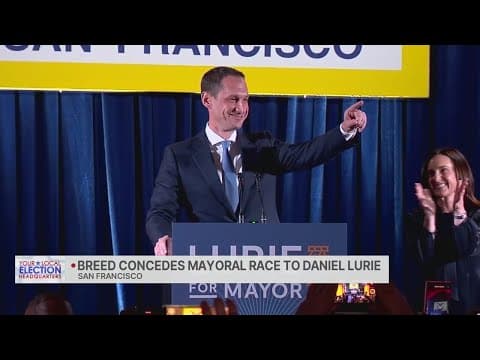 Breed concedes the mayor's race to Lurie