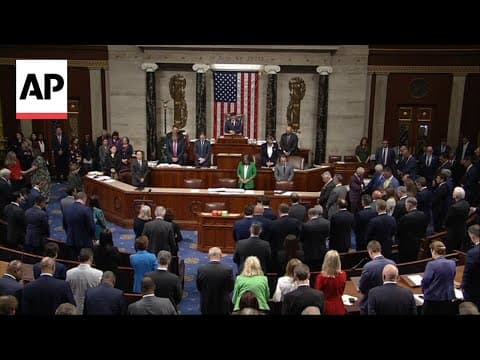 House observes a moment of silence