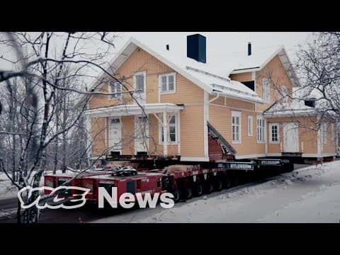 An entire Swedish town is moving because the ground is caving in