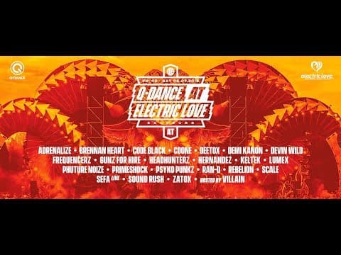 Electric Love Festival x Q-dance: 5th anniversary 🧡