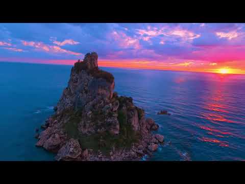 Agios Gordios: The most epic sunset! 🌅🦅