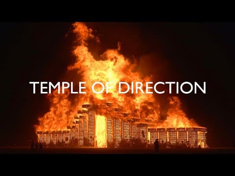 The Temple of Direction burns - 2019