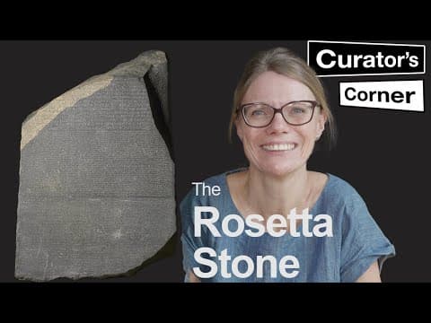 The Rosetta Stone and what it actually says