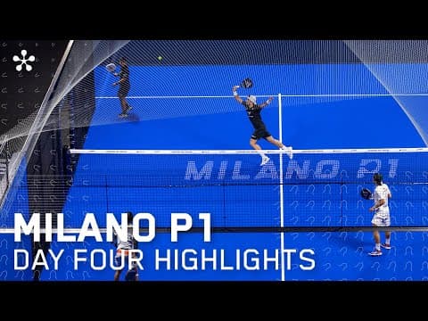 Milano Premier Padel P1: Highlights day 4 (women)