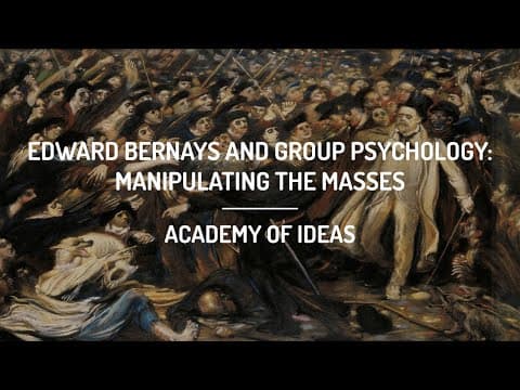 Bernays and group psychology
