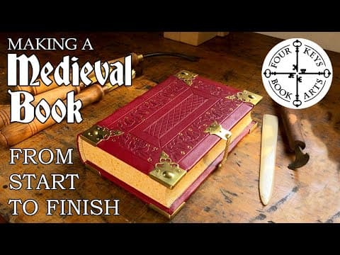 A medieval book from start to finish