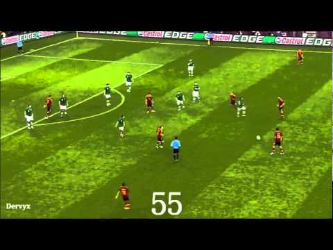 Euro 2012: Xavi Hernández batió el récord de pases de la Euro - 136 pases - España 4-0 Irlanda