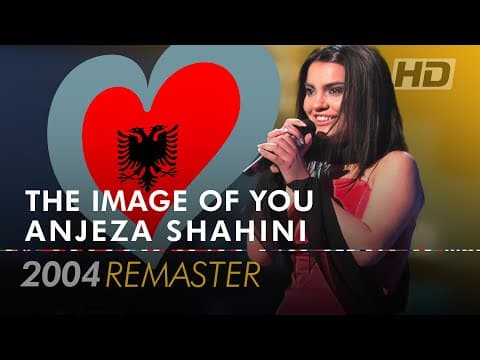 THE IMAGE OF YOU - Anjeza Shahini | Albania | Eurovision Song Contest 2004 [HD Remaster]