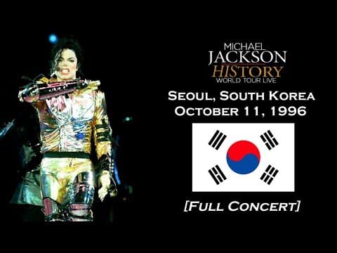 HIStory World Tour - Seoul (1996)