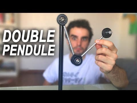 CET OBJET EST CHAOTIQUE! (double pendule)