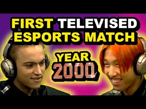StarCraft history: the first televised esports match