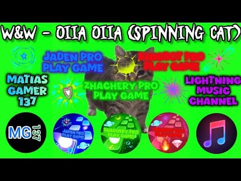 Tiles Hop: W&W - OIIA OIIA (Spinning Cat) | 5 IN 1