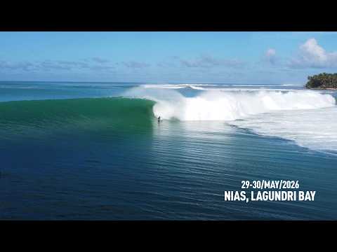 Nias - the biggest swell of the year at Lagundri Bay
